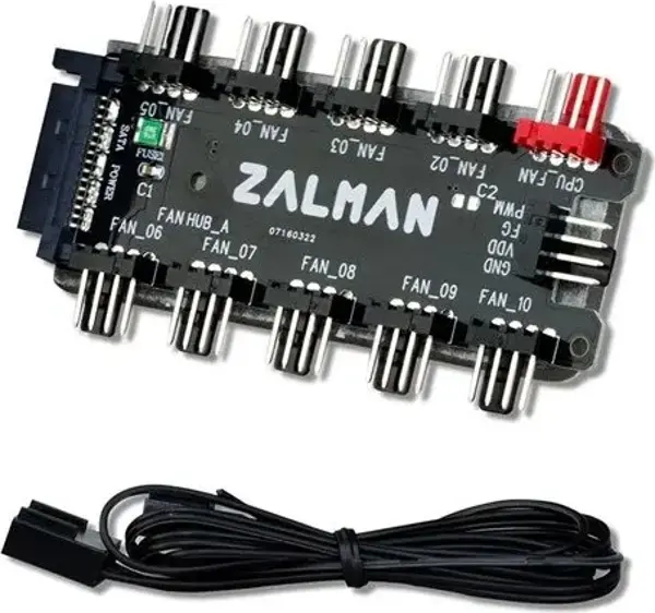 Zalman Zalman Zm-Pwm10Fh On Portlu Pwm Fan Kontrol Baglantı Adaptoru - Image 1