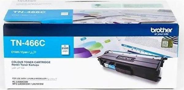 Brother Tn466C Mavi 6500 Sayfa Lazer Toner - Image 1