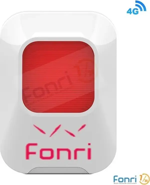 Fonrı Fonri 4G Dısh4 Wıfı Kablosuz İç Ortam Siren - Image 1