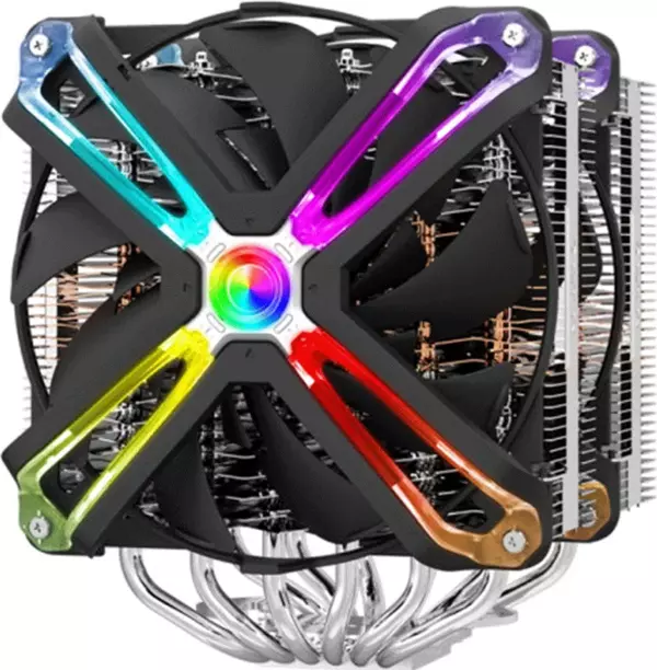 Zalman Cnps20X Tunıng Efektlı 14Cm Rgb Hava Soğutmalı İşlemci Fanı 300W - Image 1