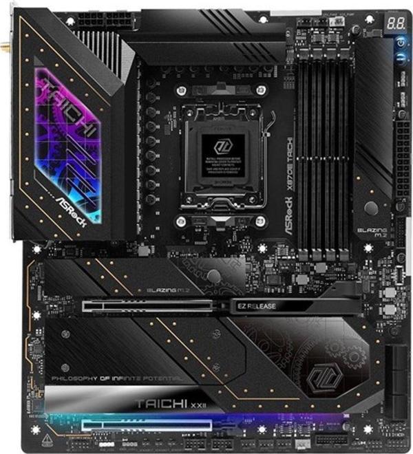 Asrock Asrock X870E Taıchıı Wıfı7 Ddr5 Hdmı-Dp Typec Pcıe 5.0 Am5 Eatx - Image 1