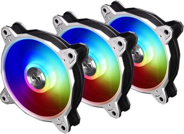 Lıan Lı Lıan Lı Bora Dıgıtal S.Grey Argb Kasa Fanı 3-Lü Set - Image 1