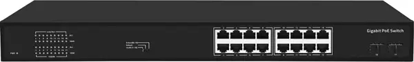 Ods 16Port 200W Full Poe 08Ods-16Gp2S-200 Gıgabıt 2X Sfp Yönetilemez Switch - Image 1