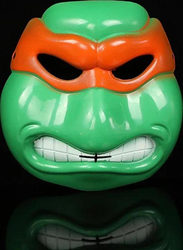 Ninja Kaplumbağalar Maskesi Michelangelo Maskesi - Image 1