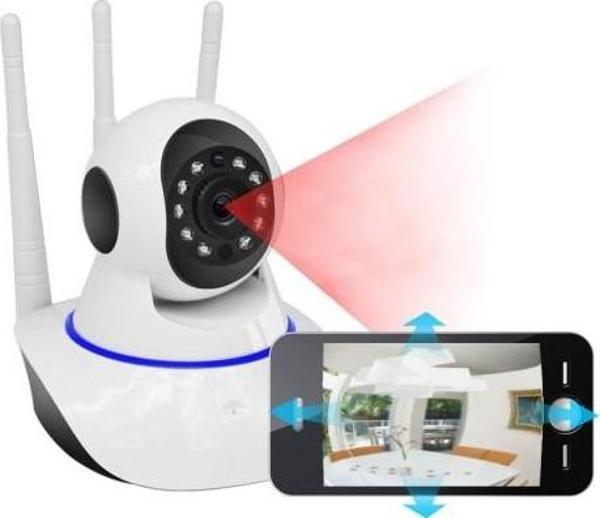 Gece Görüşlü HD 360 Derece Wifi İp Kamera KS-515 - Image 1