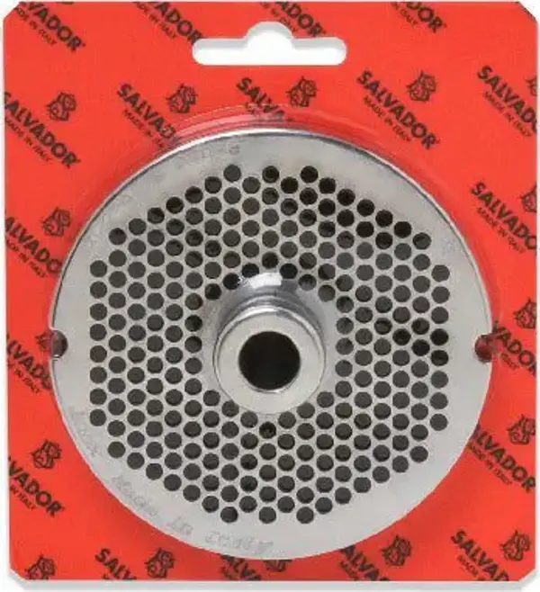 Salvador İnox Paslanmaz Kıyma Makinesi Aynası, Ağızı 32 No - 3 mm - Image 1