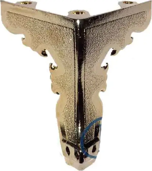 Kelebek Ahşap, Sunta Sandık Ayağı, Kutu Ayak 5,5 cm - Sarı - Image 1