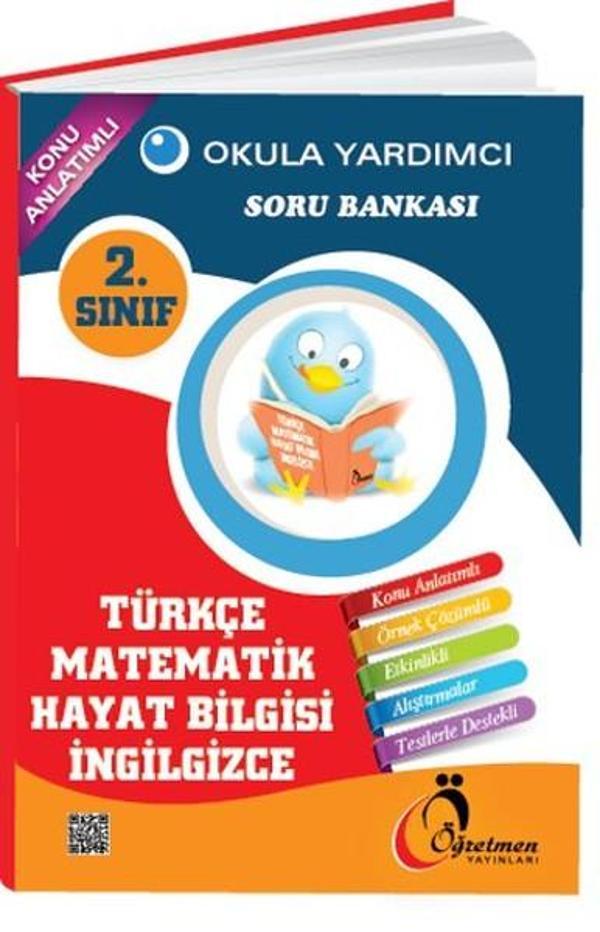 2. Sınıf Tüm Dersler Konu Anlatımlı Soru Bankası - Öğretmen Yayınları - Image 1