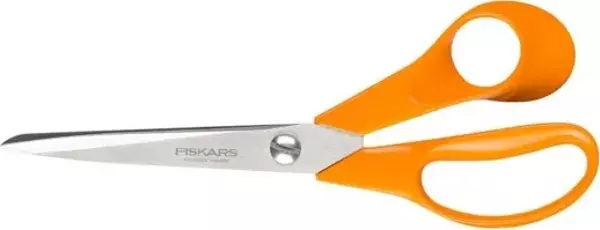 Fiskars 9863 M206 Kumaş Deri ve Karton Makası No: 9,5 inç / 24 cm - Paslanmaz Çelik - Image 1