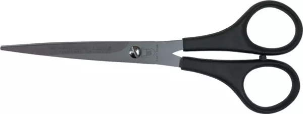 Shadow Line 2215 M-528 Plastik Saplı Düz Makas No: 6 inç / 15,24 cm - Paslanmaz Çelik - Image 1