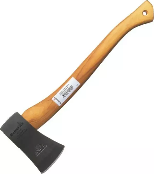 Hultafors Hatchet 840086 Kamp / Outdoor Balta - Ahşap Sap, Deri Kılıf - Image 1