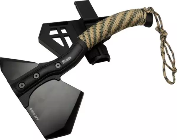 Columbia AXE 050B Siyah Kamp / Outdoor Balta 29cm - İpli Sap, Kılıflı - Image 1