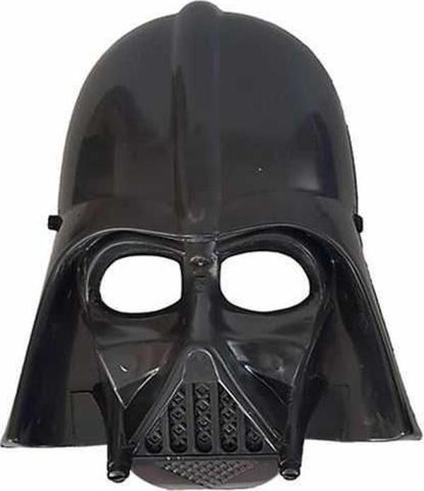 Yıldız Savaşları Star Wars Maskesi Darth Vader Maskesi Siyah Renk - Image 1