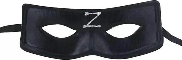 Zorro Maskesi Arkadan Lastikli Z Baskılı - Image 1