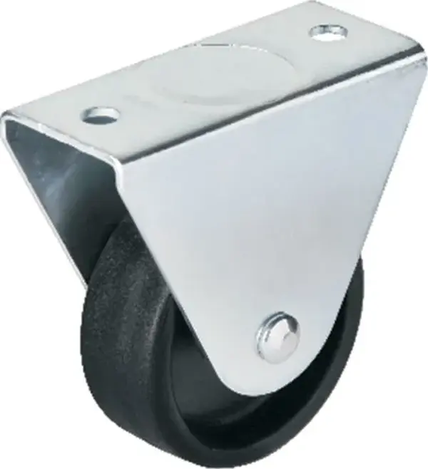 Hts 104 - 50 mm Sabit Siyah Teker 4 Adet - Image 1