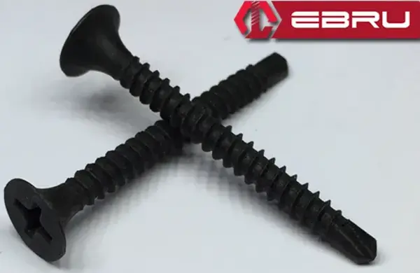 Ebru Matkap Uçlu Alçıpan Vidası 3,5x35 - 1000 Adet - Image 1