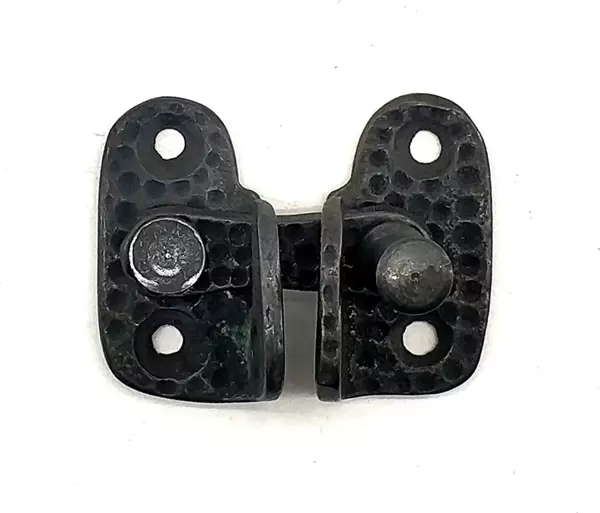 Antika Tarz Dekoratif Pirinç Mini Kapak Mandalı - 40x45 mm, Oksit - Image 1
