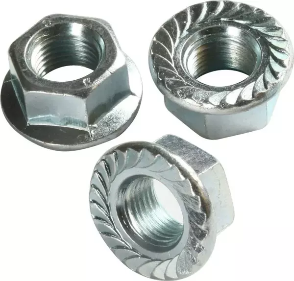 Ebru Altıköşe Flanşlı Somun M10 - 10 Adet - Image 1