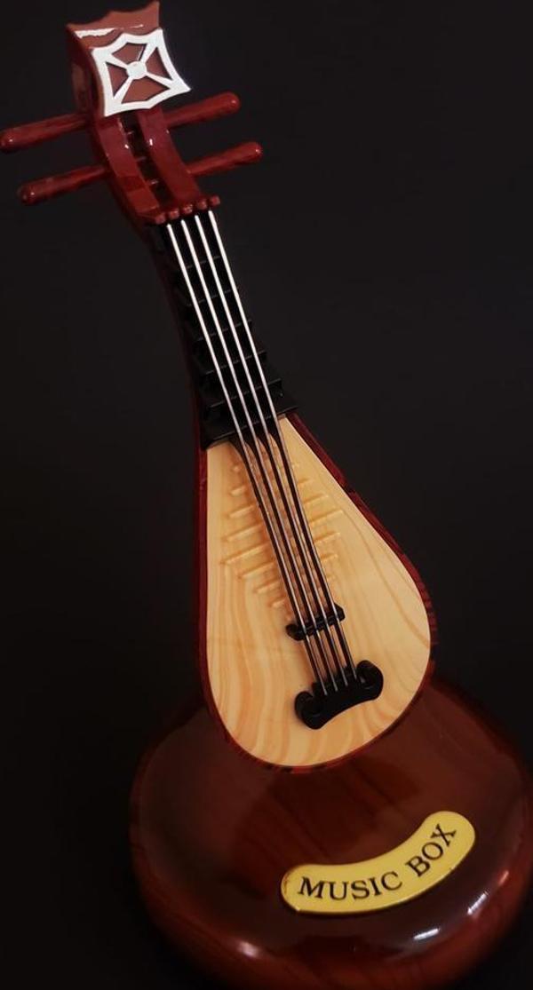 Saz Tasarımlı Dekoratif Müzik Kutusu - Image 1