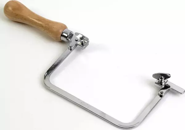Sabit Kıl Testere Kolu - Ahşap Sap 13,5cm - Image 1