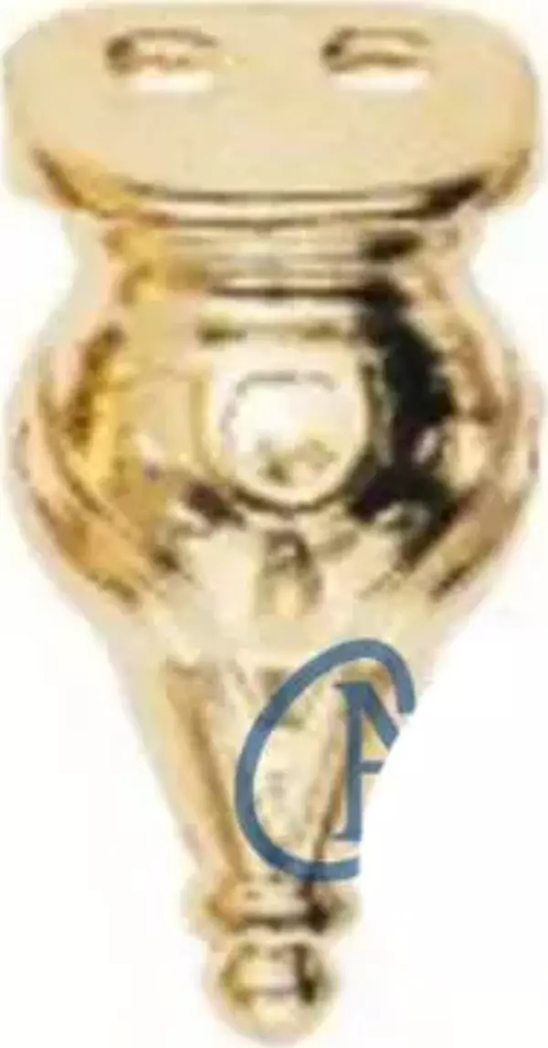 Minare Ahşap, Sunta Sandık Ayağı, Kutu Ayak 3 cm - Sarı - Image 1