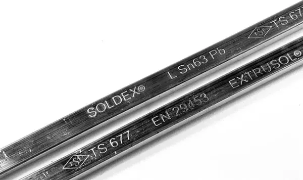 Soldex Çubuk Lehim 63-37 Extrusol 1000 gr - Sn:63 / Pb:37 - Image 1