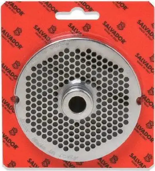 Salvador İnox Paslanmaz Kıyma Makinesi Aynası, Ağızı 42 No - 6 mm - Image 1