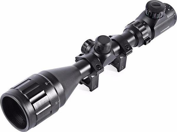 3-9X50 Zoomlu Dürbünü Kırmızı Yeşil İşik Çelik Gövde - Image 1