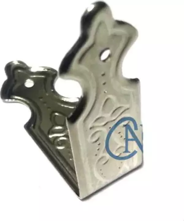 Dekoratif Sandık, Kutu Kenarı, 11x32mm, Nikel, 100 Adet - Image 1