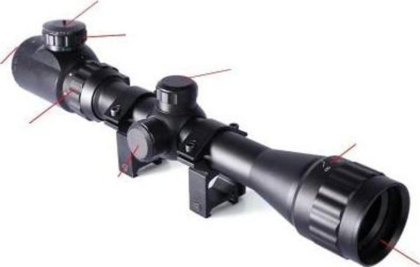 Nikula 3-9X32Aoeg Çift Işık Kırmızı Yeşil Kaynaklı Tfek Dürbünü - Image 1