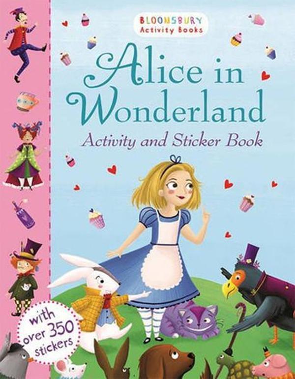 Alice in Wonderland Activity and Sticker Book - Bloomsbury - Image 1