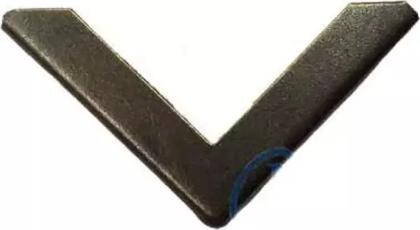 Kitap, Kapak, Menü, Albüm Köşesi, Büyük - 23x40mm, Eskitme, 500 Adet - Image 1