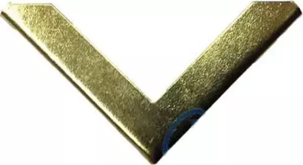 Kitap, Kapak, Menü, Albüm Köşesi, Büyük - 23x40mm, Sarı, 500 Adet - Image 1