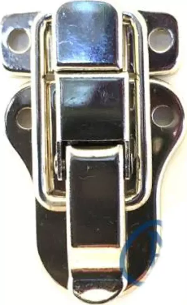 Sandık, Kutu Klipsi, Ön Kilidi - 48x30mm, Nikel, 100 Adet - Image 1