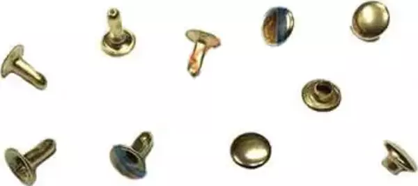 Rivet Perçin - 7mm, Sarı, 1000 Adet - Image 1