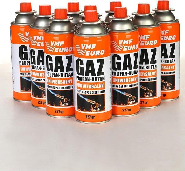 Remtaş Vmf Eurogaz Kamp Ocak Gazı Valfli Kartuş 227GR - 12 Adet - Image 1