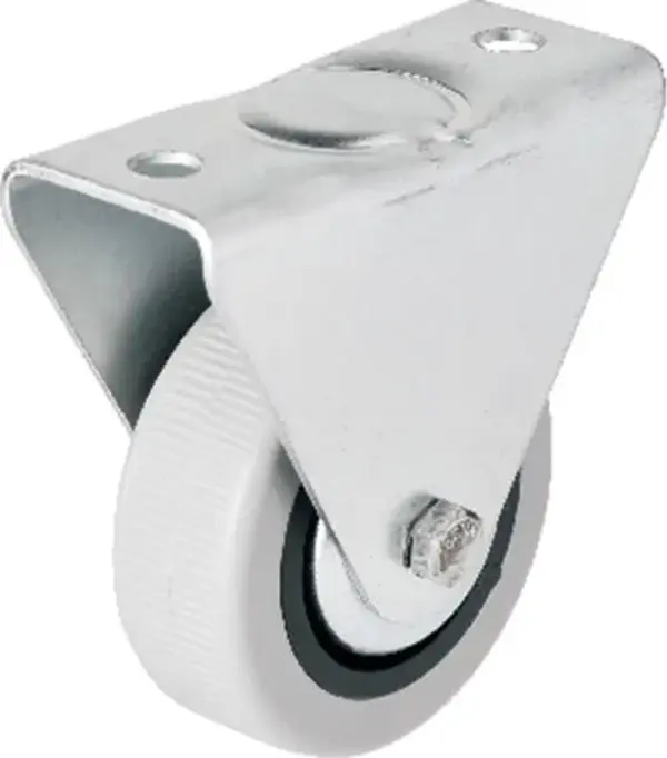 Hts 106 - 50 mm Sabit Kapaklı Gri PVC Teker - Image 1