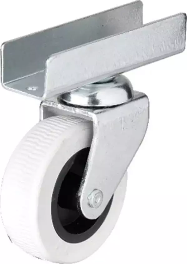 Hts 323 - 50x20 mm Gri Uzun U Tablalı Teker 4 Adet - Image 1