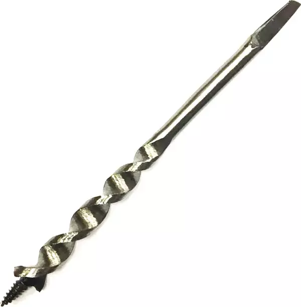 Fenerli Ahşap Burgu El, Matkap Ucu - Dört Köşe 20 mm - Image 1