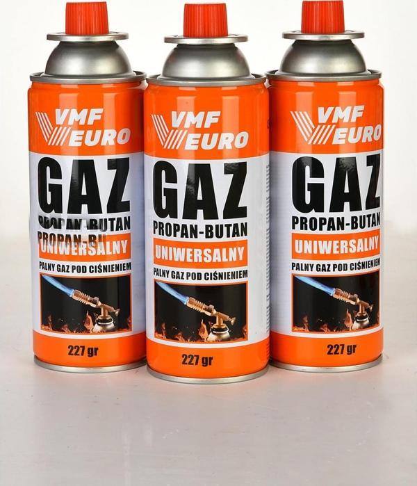 Remtas Vmf Eurogaz Kamp Ocak Gazı Valfli Kartuş 227GR - 3 Adet - Image 1