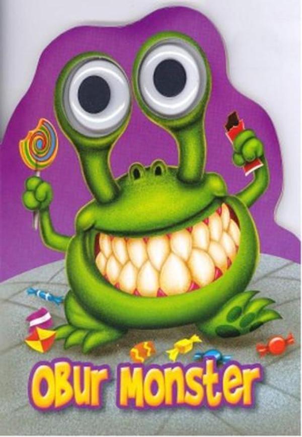 Patlak Gözler Dizisi - Obur Monster - Çiçek Yayıncılık - Image 1