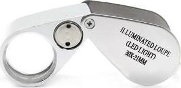 Kontrol Için Özel Kutulu Metal Işıklı Lup 30X21 - Image 1