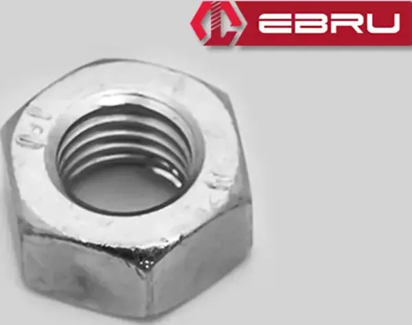 Ebru Altıköşe Somun M12 - 250 Adet - Image 1