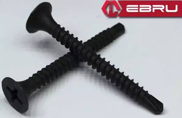 Ebru Matkap Uçlu Alçıpan Vidası 3,5x45 - 1000 Adet - Image 1