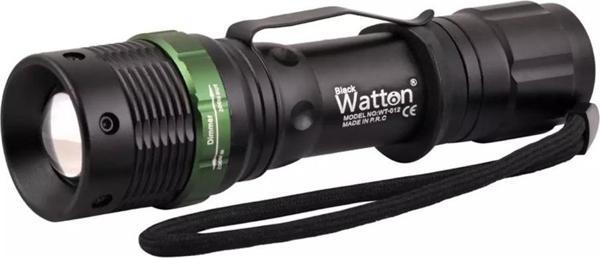 Zoomlu Oto Şarjlı EL Feneri Watton Wt-012 - Image 1