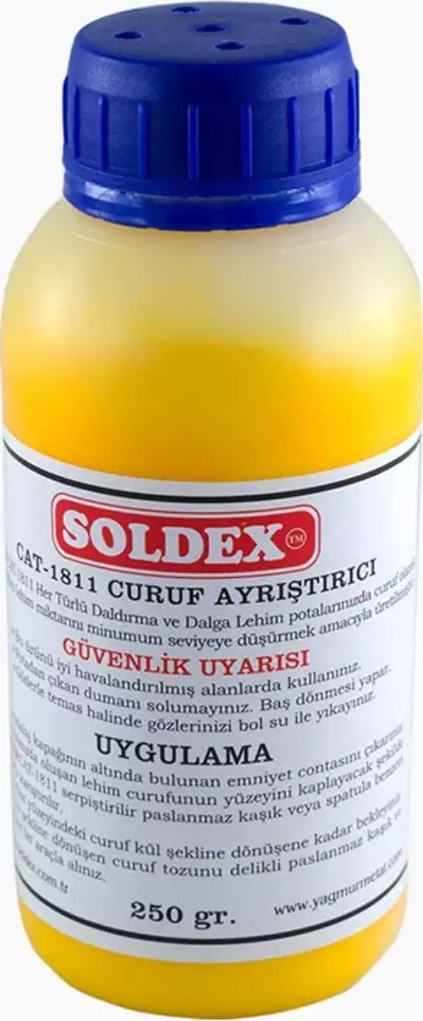 Soldex Curuf Ayıştırıcı Toz 250 ml - Pota Curuf Temizleme - Image 1