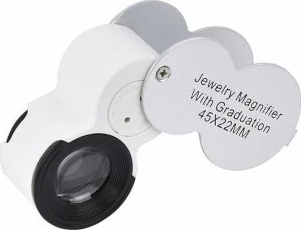 45X22 Ledli Para Algılama Ve Mezuniyet Takı Değerleme Büyüteç - Image 1
