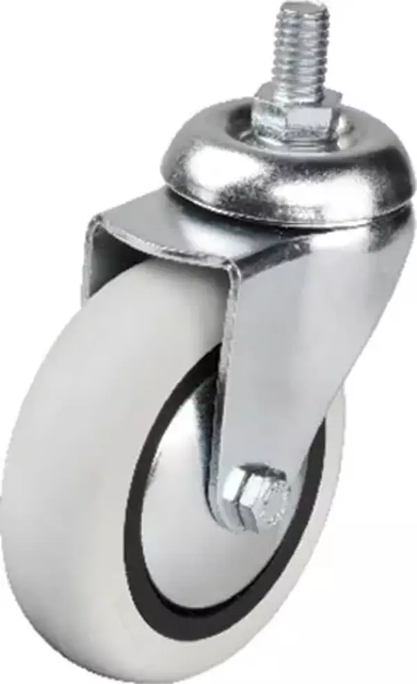 Hts 352 - 75x25 mm PVC Makaralı Vidalı Teker 4 Adet - Image 1