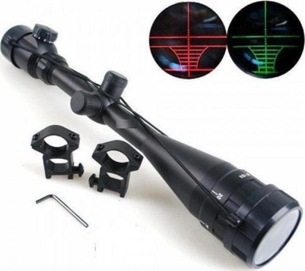 Yüksek Kaliteli 6-24X40Aoeg Çıft Işık Kırmızı Yeşil Kaynaklı Avcılık Dürbün B - Image 1