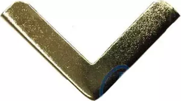 Kitap, Kapak, Menü, Albüm Köşesi, Orta - 18x32mm, Sarı, 20 Adet - Image 1